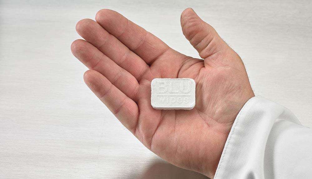 Mercer Culinary BLU Medium-Duty Compressed Foodservice Towel-12/Pack, 9 x 12, 12 Pack 4