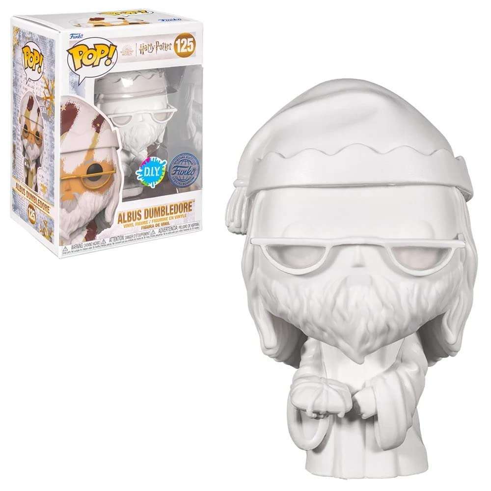 Funko Harry Potter Pop! Movies Vinyl Figure Albus Dumbledore Holiday DIY Special Edition 9cm 1
