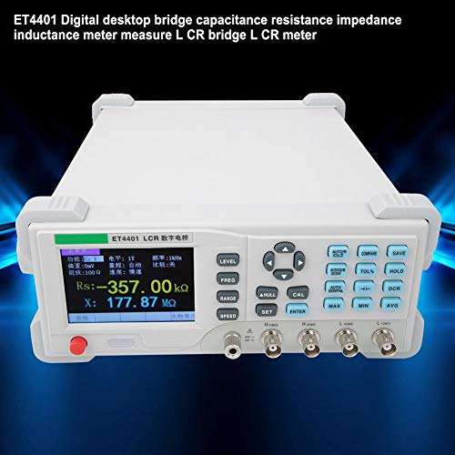 Digital Bridge Meter, Desktop Digital Bridge Meter Capacitor Resistance Impedance Inductance Meter Tester-Quality is Our Culture(US, 110V) 2