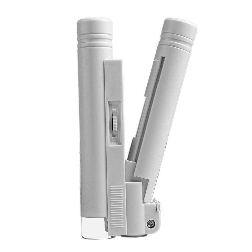 W-SHTAO Microscope Binocular Microscope (with Scale) with LED lamp high Magnification Magnifier LED Lighting Double Tube Microscope (Color : 150X, Magnification : 150X) 1