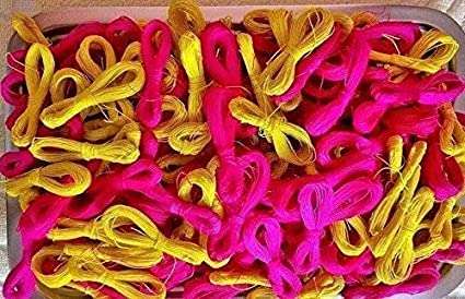 MITHILA JANEU Handmade YAGOPAVIT Pure JANEU (Yellow, 50) 4