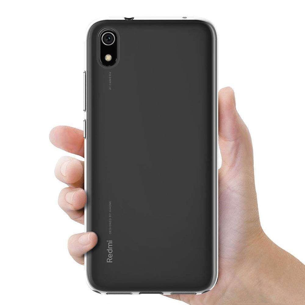 MaiJin Case for Xiaomi Redmi 7A (5.45 inch) Soft TPU Rubber Gel Bumper Transparent Back Cover 3