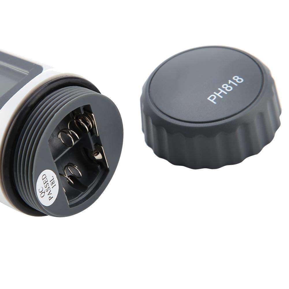 YYONGAO Water Quality Meter, PH Meter,Professional PH Meter Portable Water Quality Tester Acidimeter PH818 6