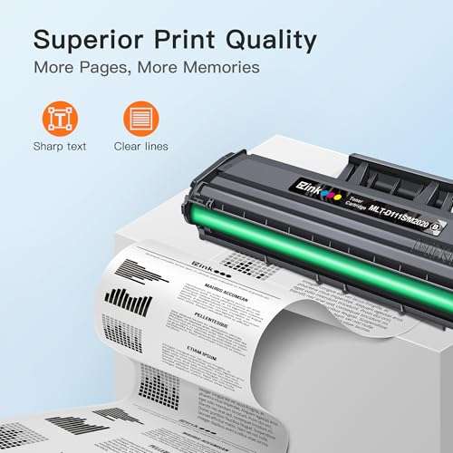E-Z Ink Compatible MLT-D111S Toner Cartridge High Yield Replacement for Samsung 111S 111L MLT-D111S MLT-D111L to use with Samsung Xpress M2020W M2022W M2024W M2070FW M2070W Printer (Black, 1 Pack) 4