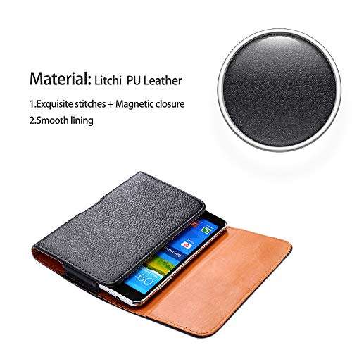 for Samsung Galaxy S20 FE 5G,S20 Ultra 5G,Note20 5G,Note20 Ultra 5G,s20 ultra,s20+,A71 5G Holster,Leather Belt Case with Clip Cell Phone Pouch Holder for Sony Xperia 10 Plus,1,XA Ultra,1 II,L4 3