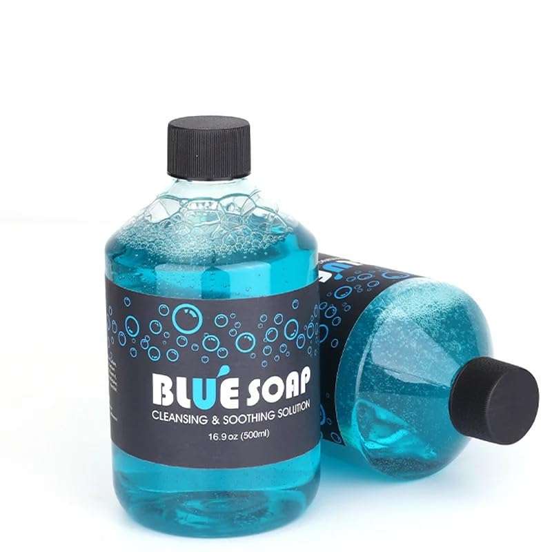 Tattoo Blue Soap Cleansing & Soothing Solution for Tattoos, 500ml 1