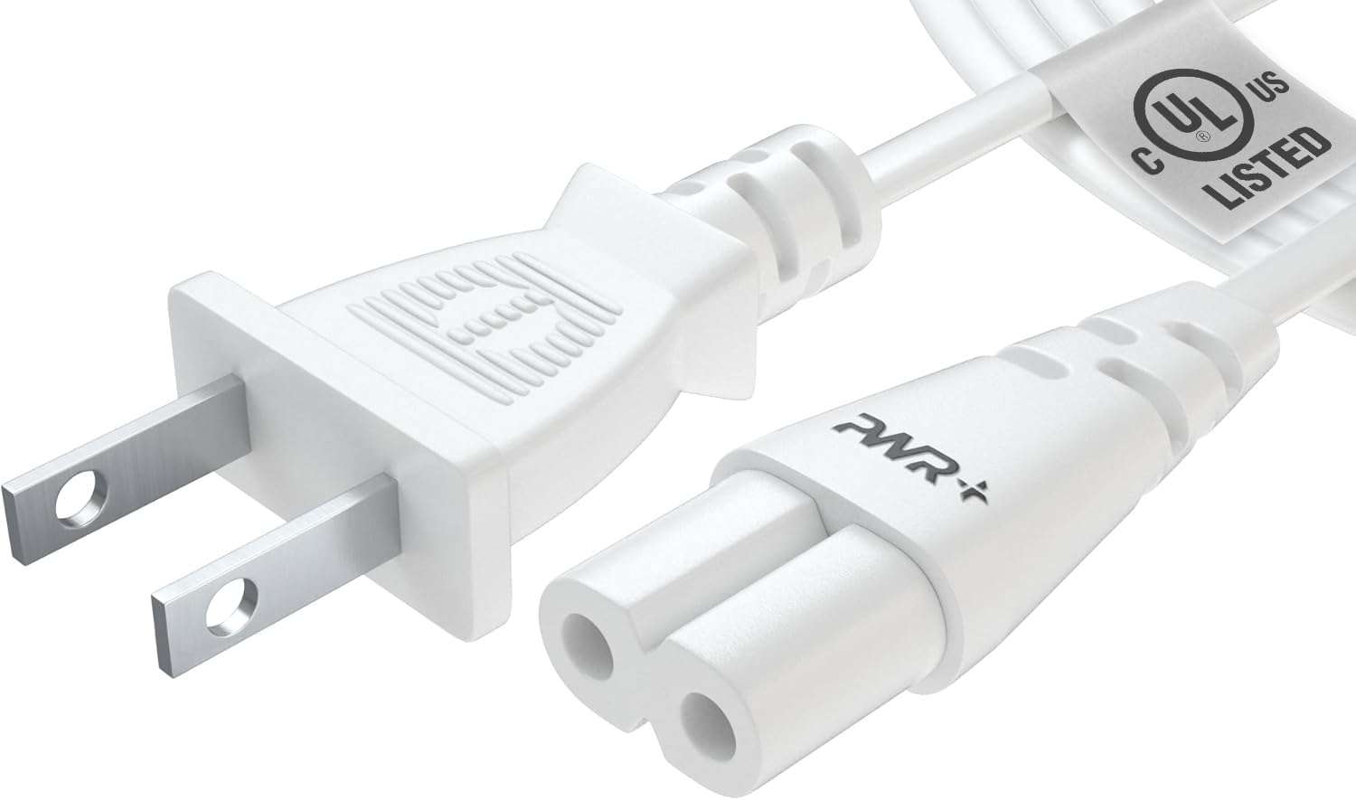 6Ft Printer Power Cord Cable for HP Officejet Pro Deskjet Laserjet Envy, Canon Pixma, Epson All-in-One Printer Scanner Copier White 1