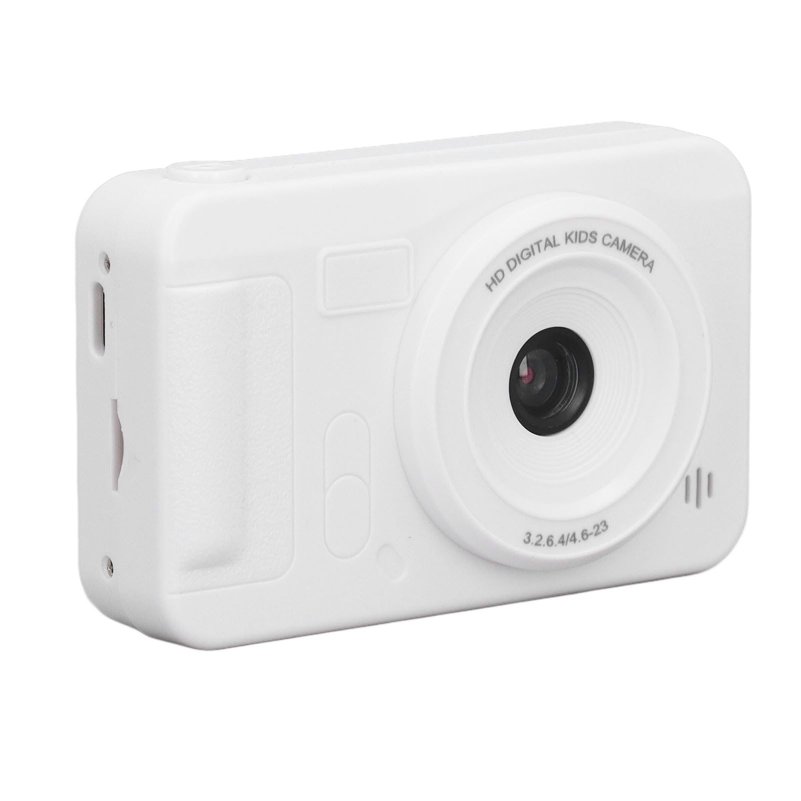 Digital Camera, 40MP 1080P Vlogging Camera with Lanyard, Anti Shake 4K HD Auto Focus Support 32GB Card Selfie Portable YouTube Compact Point Shoot Camera (White)