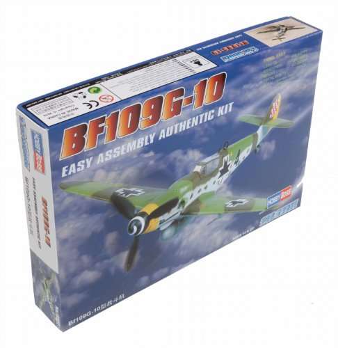Hobby Boss Bf 109G-10 Airplane Model Building Kit, 1/72 Scale 1