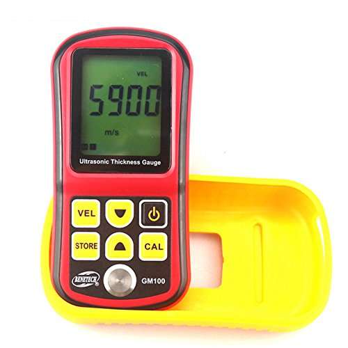 GM100 Ultrasonic Thickness Gauge Tester Metal Width Measuring Instrument 1.2~220mm (Steel) Sound Meter Diagnostic-Tool-GOLDEN BLUE 3