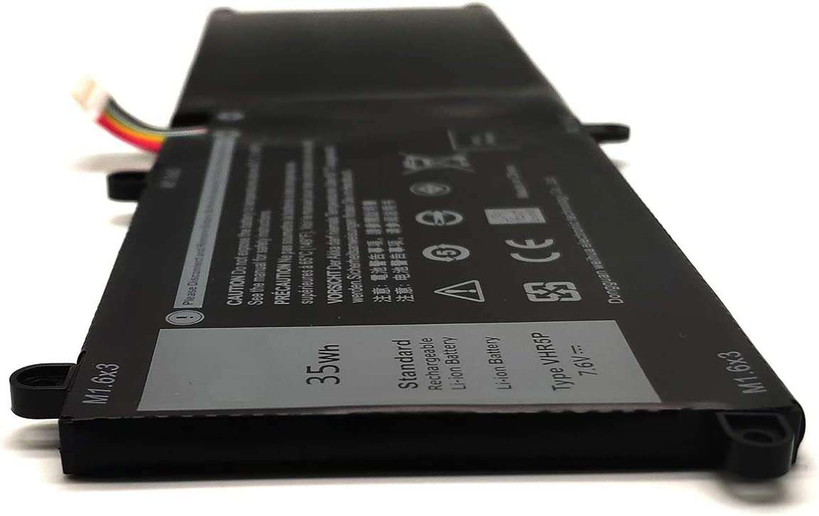 Binger New VHR5P Replacement Battery Compatible with Dell Latitude 11 5175 Series Tablet Notebook XRHWG RHF3V (7.6V 35Wh) 3