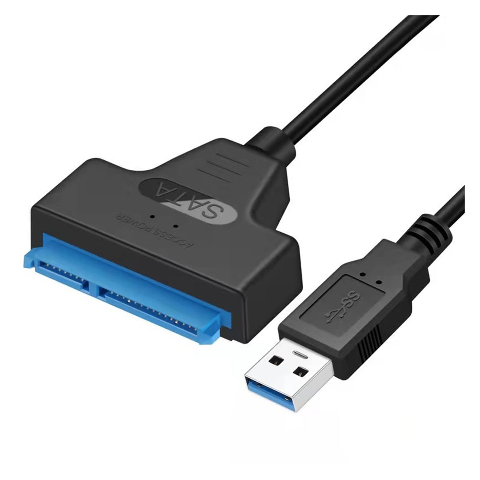 USB SATA 3 Cable Sata to USB 3.0 Adapter UP to 6 Gbps Support 2.5Inch External SSD HDD Hard Drive 22 Pin Sata III A25 2.0 (Size : Orange)