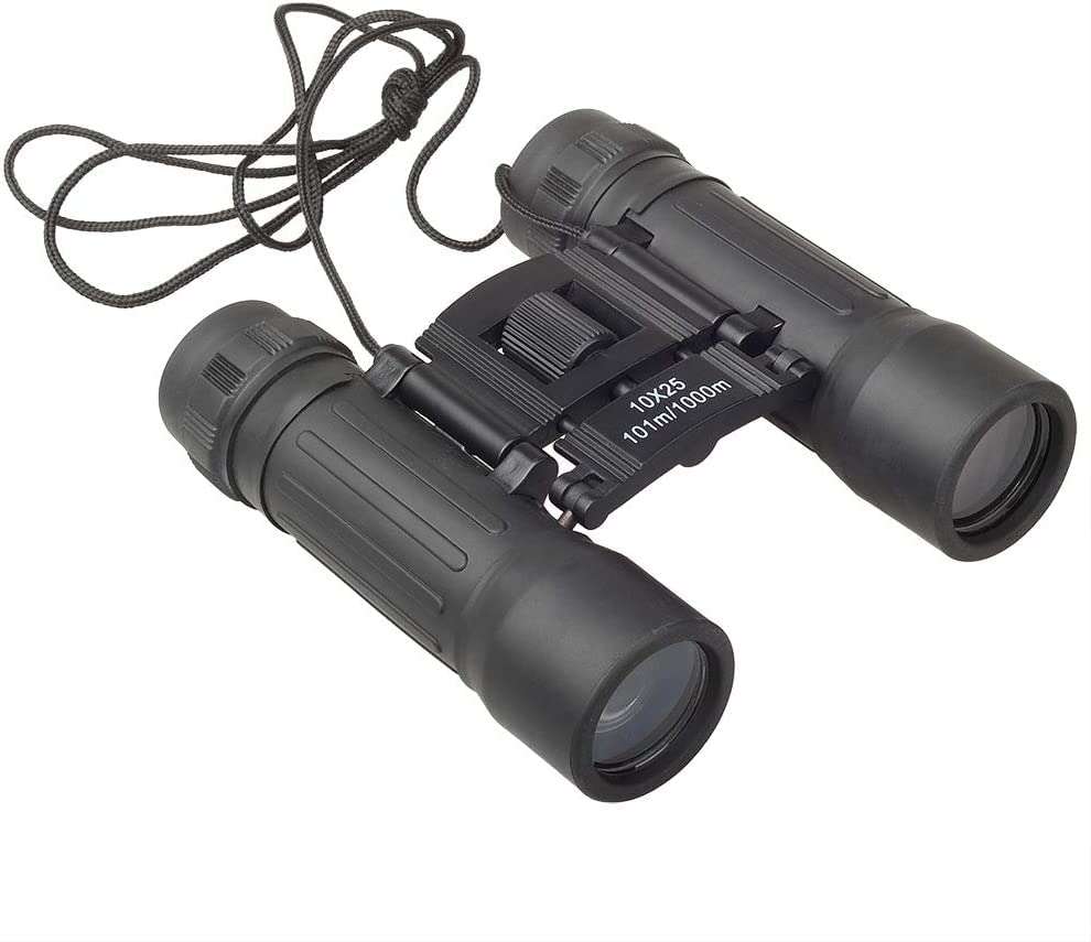 AEIGKY 2023 Design 10 x 25 Binoculars for Children and Adults, Small Compact Lightweight Pocket Binoculars for Travel, Starwatching, Concerts, Sports (Black/AY-946) 3