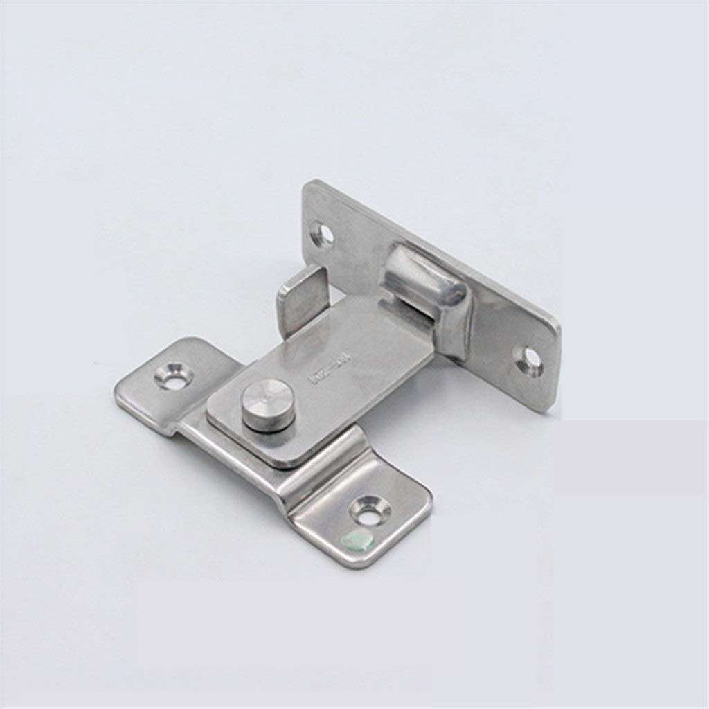 KMZSHPJNY Large Hasp Latches 304 Stainless Steel Sliding Door Chain Locks Security Tools Hardware for Barn Sliding Door Latch 4
