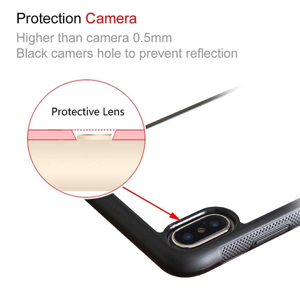 iPhone Xs Max Case,VONDER Starry Night Space Shock-Absorption Anti-Scratch TPU Phone Cases for iPhone Xs Max Cover 4