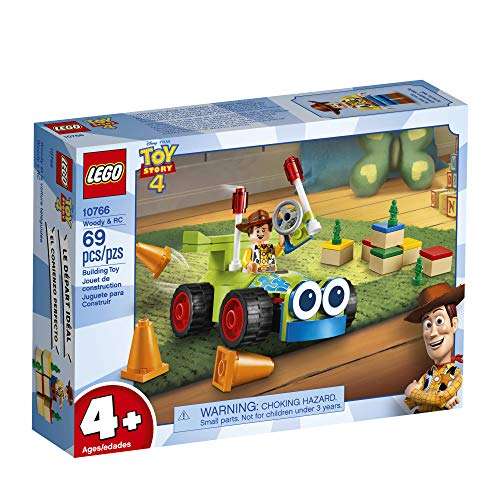 LEGO | Disney Pixar’s Toy Story 4 Woody & RC 10766 Building Kit, New 2019 (69 Piece) 4