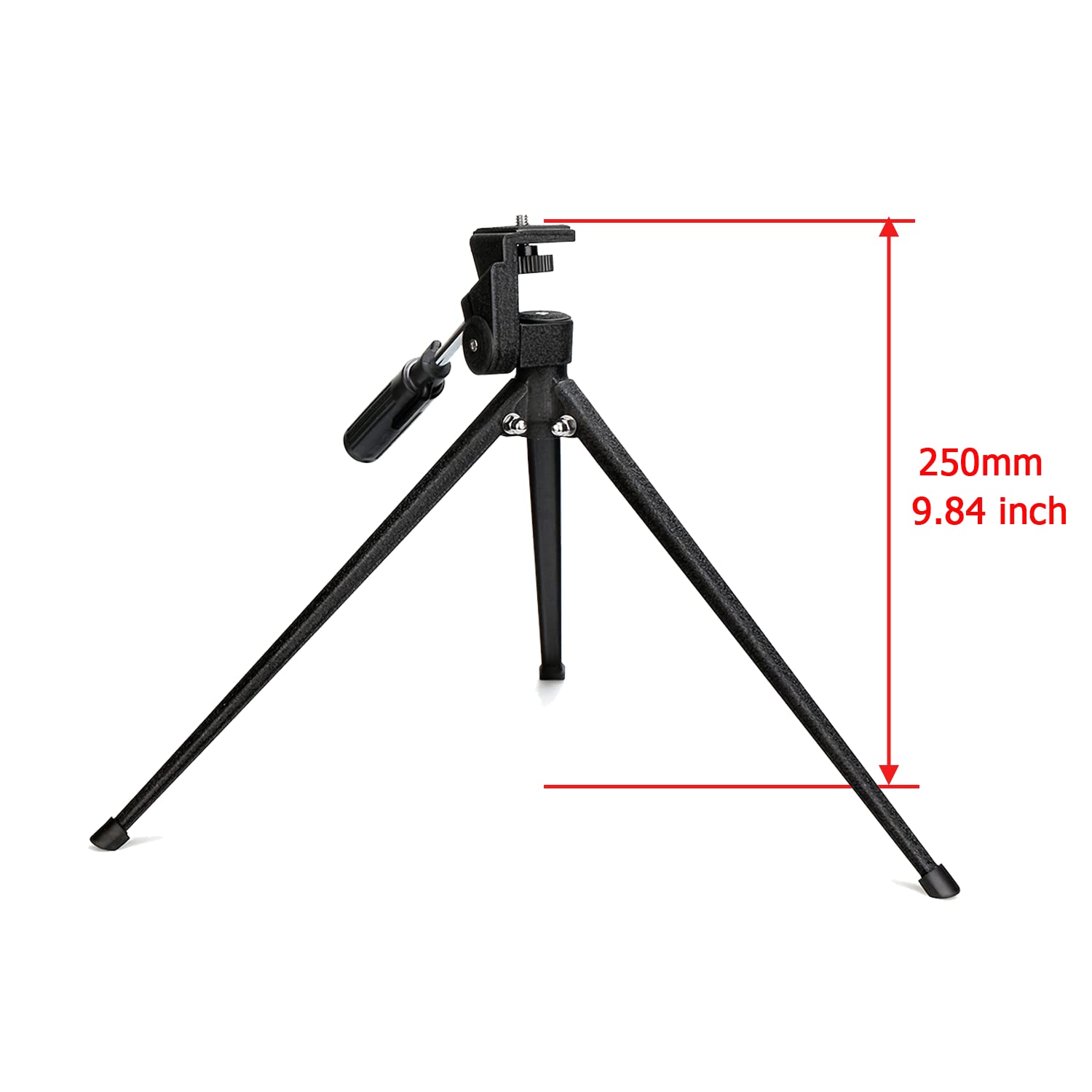 SVBONY Tabletop Tripod Portable Compact Spotting Scope Tripod Folded Telescope Accessory for Spotting Scopes DSLR Camera Monocular Binocular Medium-Sized Telescopes 4