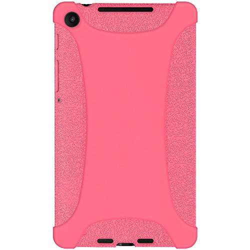 Amzer Silicone Jelly Soft Skin Fit Case Cover for Asus New Nexus 7/Google New Nexus 7, Orange (AMZ96137) 1