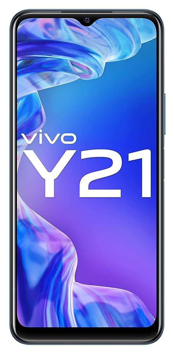 Vivo Y21 (Diamond Glow, 4GB RAM, 128GB Storage) without Offers, 4GB+128GB