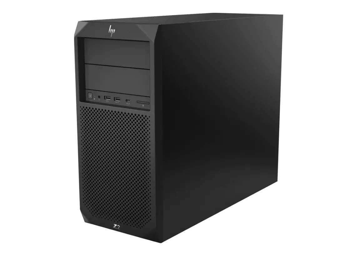HP Z2 G4 Tower Workstation, Intel Xeon E-2144G, 16GB RAM, 512GB SSD, Intel UHD P630 Graphics, Windows 10 Pro 64-Bit, 5DV38UT#ABA (Renewed) 3