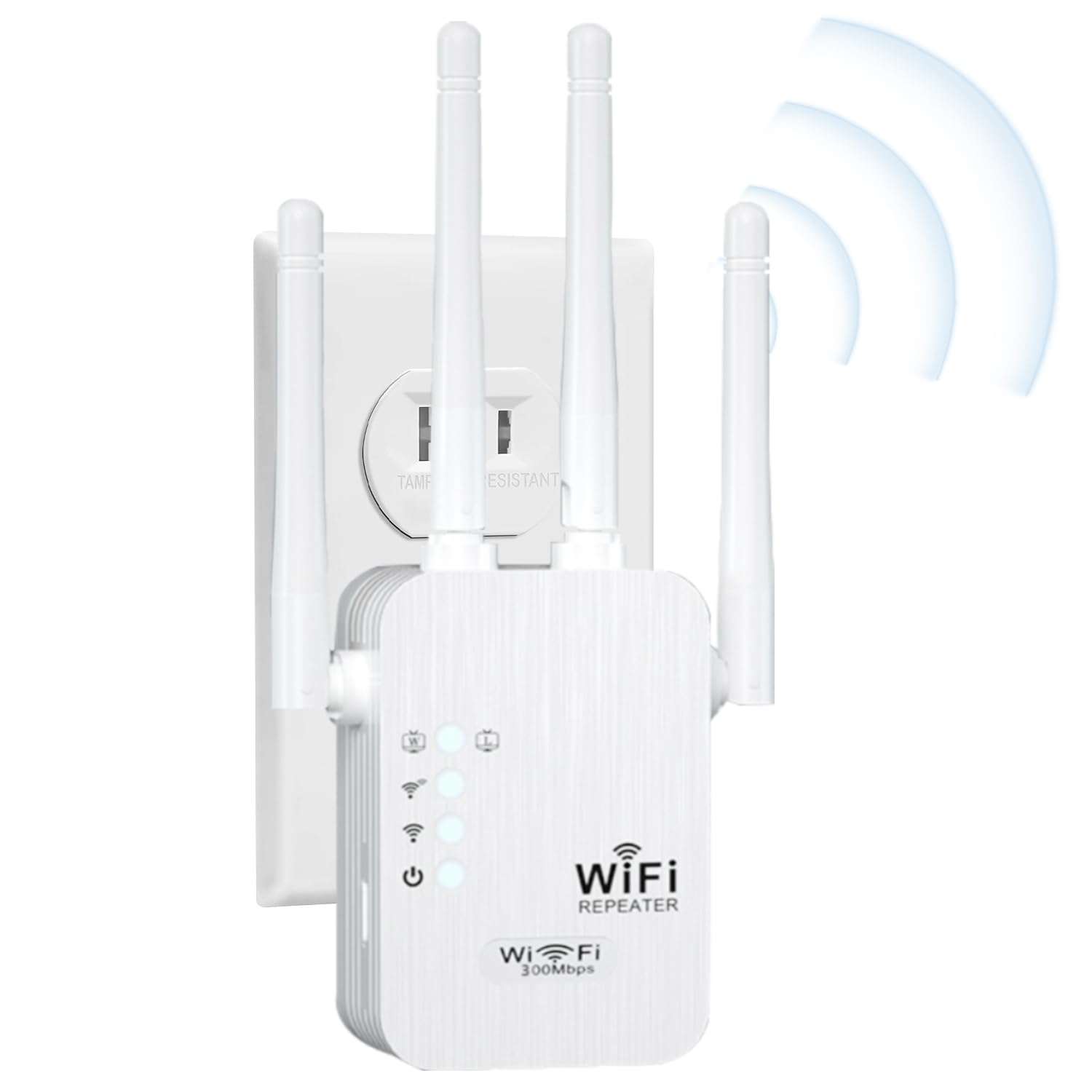 WiFi Extender,WiFi Extender Signal Booster for for Home & Outdoor,Device Servers Covers Up to 6000 Sq. ft and 35 Devices,Internet Booster 1