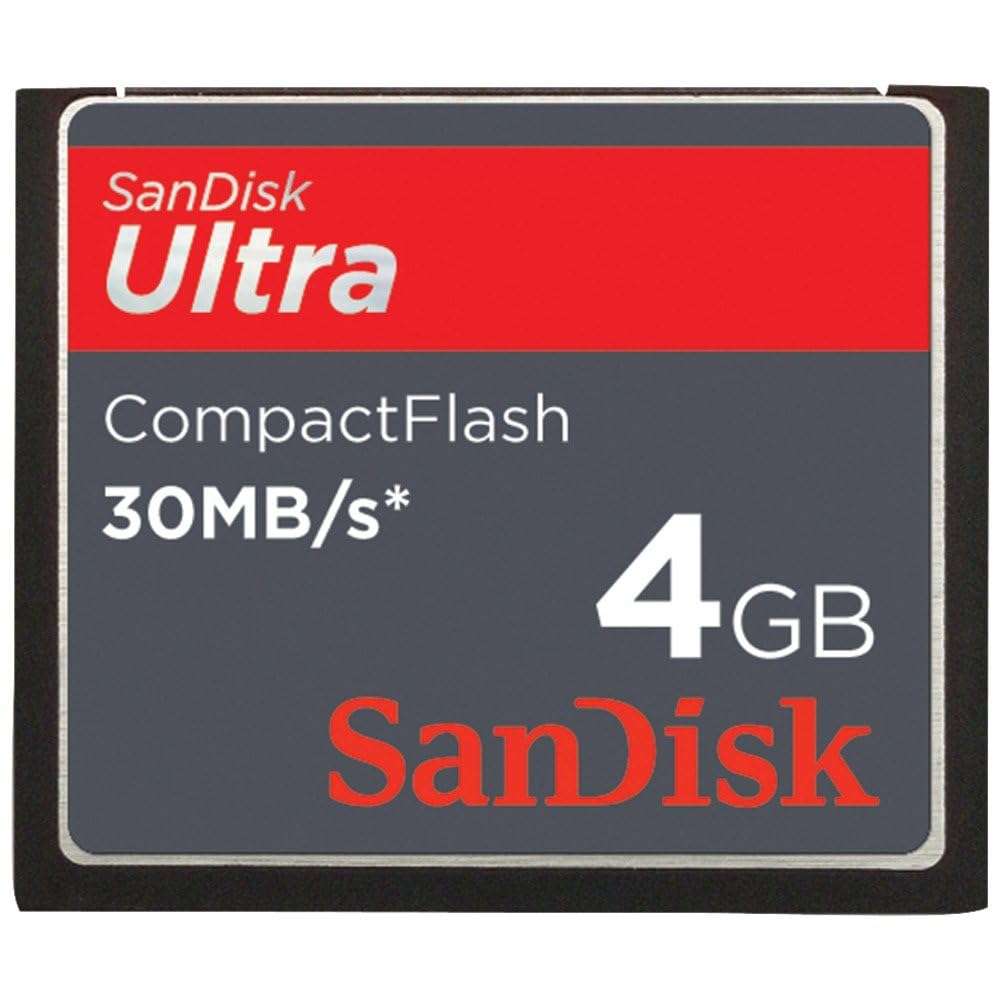 SanDisk SDCFH-004G-A11 4GB 30MB/s ULTRA CF Card (US Retail Package)