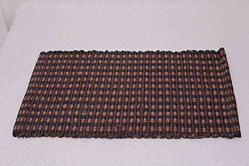 Shankara Cotton Bath Mat for Home Entrance Pack of 5 (Multi, 16X24 Inch) 2