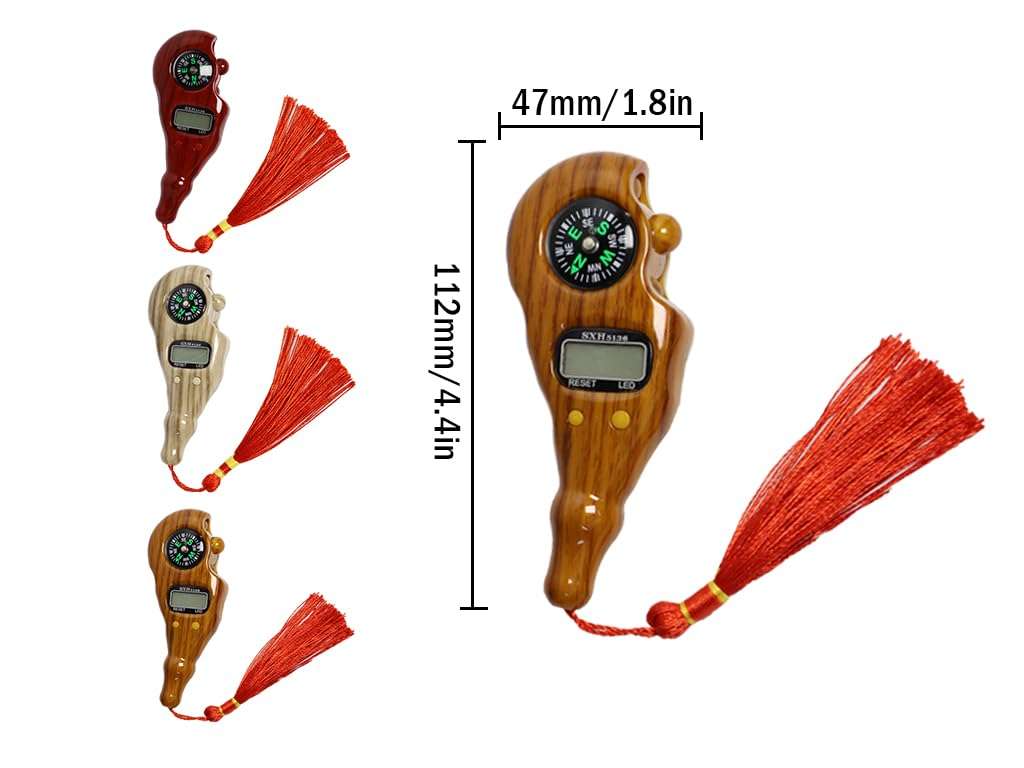 Abiyou 3PCS Digital Beads Counter, Buddha Beads Counter, Prayer Beads Counter, Digital Finger Counter, Digital-Tasbih Counter with Compass and Light, for Meditation, Relaxation, Muslim Prayer 3