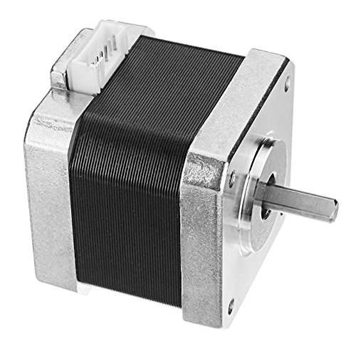 HITSAN INCORPORATION JGAURORA 42 Stepper Motor for 3D Printer 15mm Shaft Length 1.2A/Phase 4