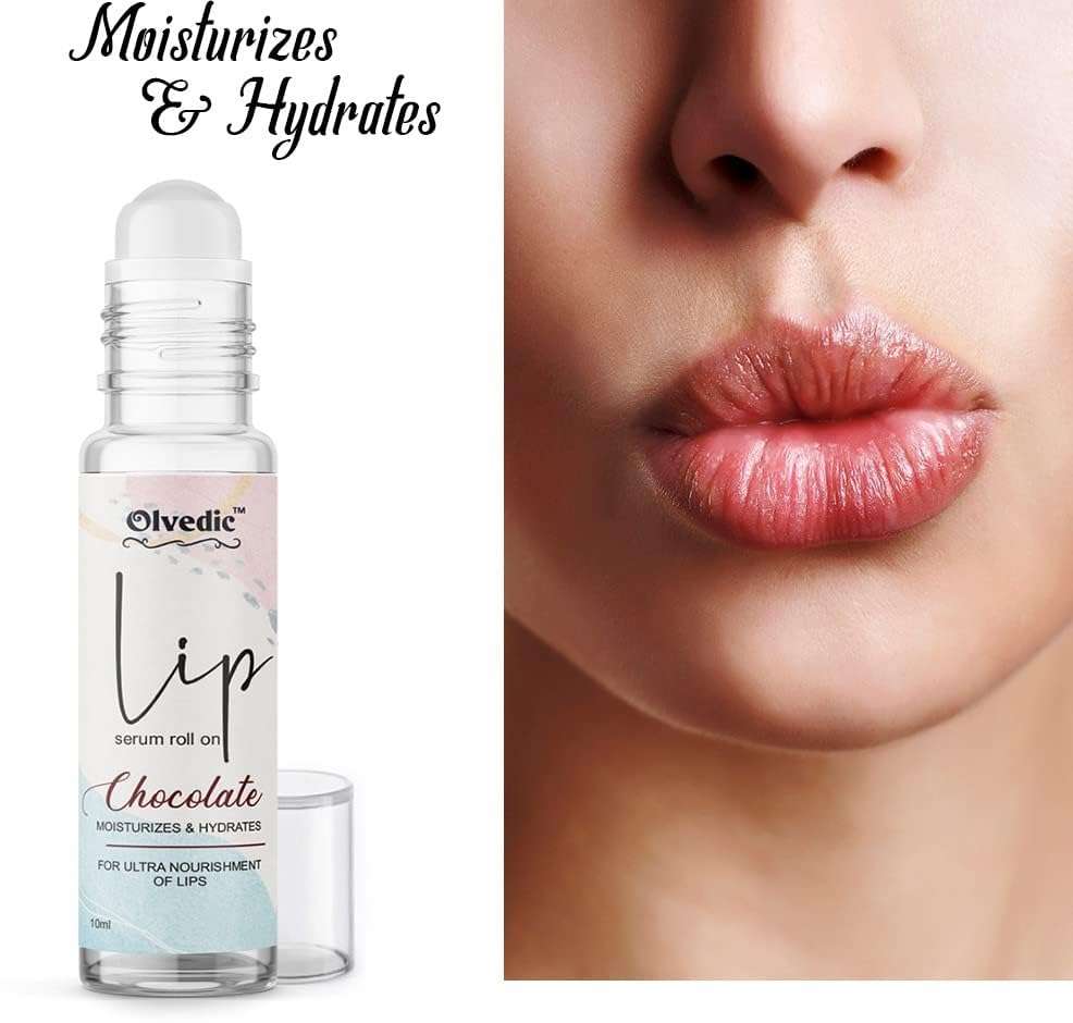 Sheltr Chocolate Lip Serum Roll On Glossy & Shiny Moisturizing & Nourishing Effect CHOCOLATE (Pack of 1, 10 g) 3