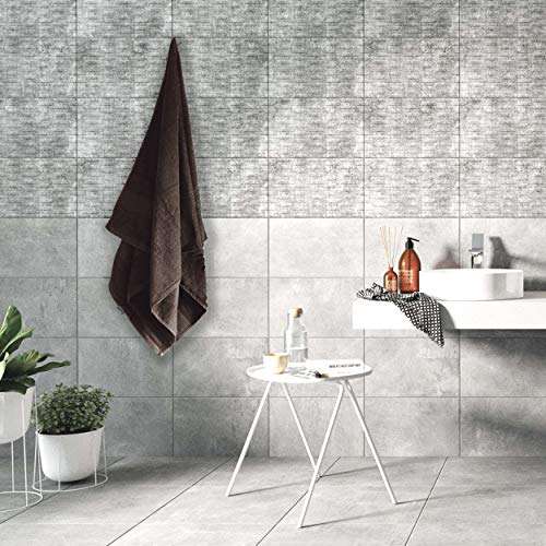 Elvana Home 4 Pack Bath Towel Set 27x54, 100% Ring Spun Cotton, Ultra Soft Highly Absorbent Machine Washable Hotel Spa Quality Bath Towels for Bathroom, 4 Bath Towels Black 3