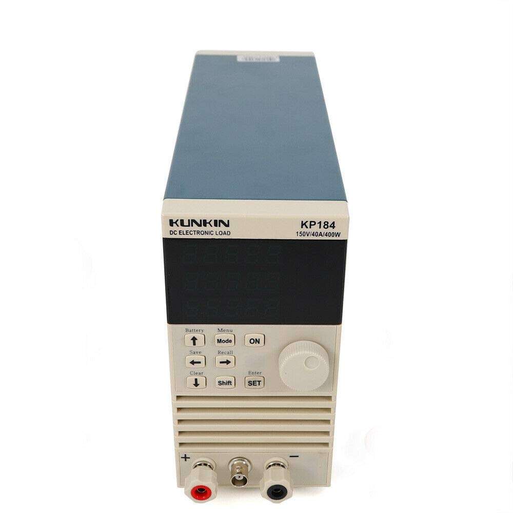 Electronic Load Battery Tester, KP184 DC 1-150V 0-40A Electronic Load Single Channel Battery Capacity Tester RS485 RS232 Communication Interface 2