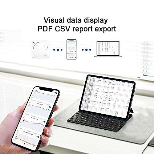 UbiBot WS1 WiFi Environmental Sensor: Temp, Humidity, Light Monitoring | External Probe | Alerts, Schedule Reports & Device Sharing | Local Deployment| IFTTT & Alexa | 2.4GHz WiFi, No Hub Needed 2