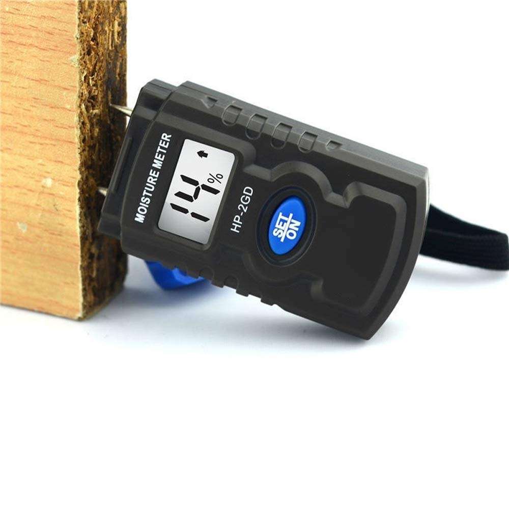 WZCUICAN Moisture Meters Wood Moisture Meter Digital Humidity Meter Use for Timber Building Material Paper Tree 5