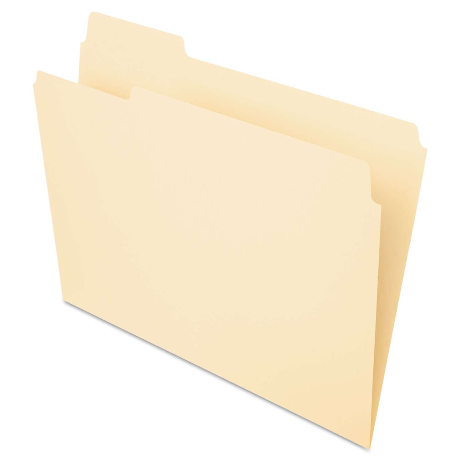 Pendaflex File Folders, Letter Size, 1/3 Cut, Manila, 100 per Box (752 1/3) 1