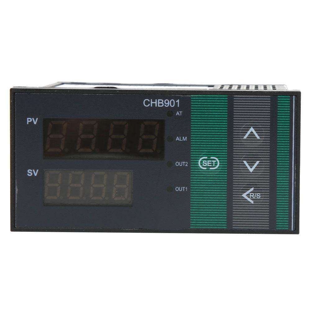 HYY-YY Temperature Controller CHB901, Thermostat Intelligent Digital Display Temperature Controller Relay/SSR Output AC180-240V 0-400℃ 1