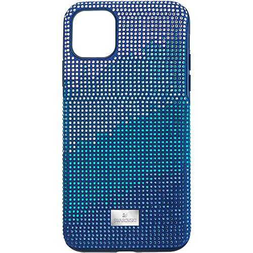 SWAROVSKI Crystalgram Smartphone Case with Bumper, iPhone 11 Pro Max, Blue