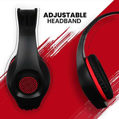 ZEBRONICS Zeb-Grace Wired Over The Ear Headphone with Mic (Black) 3