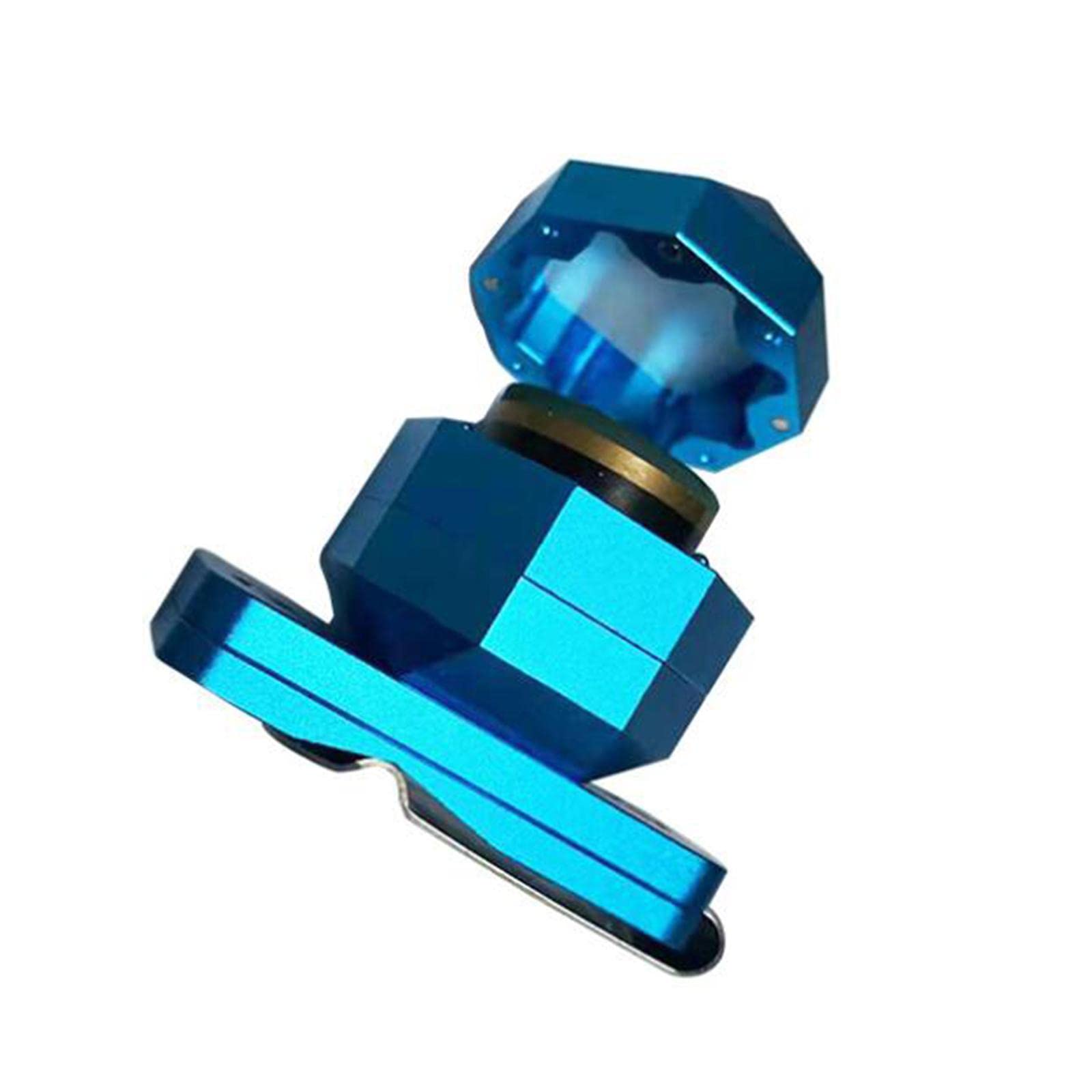 CALANDIS Mini Billiard Chalk Holder Accessories Cue with Belt Clip Blue 3 Layers 6