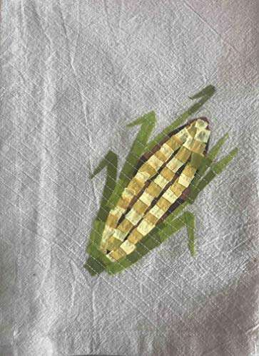 Calyz Textiles Yellow Corn Kitchen Towel 1