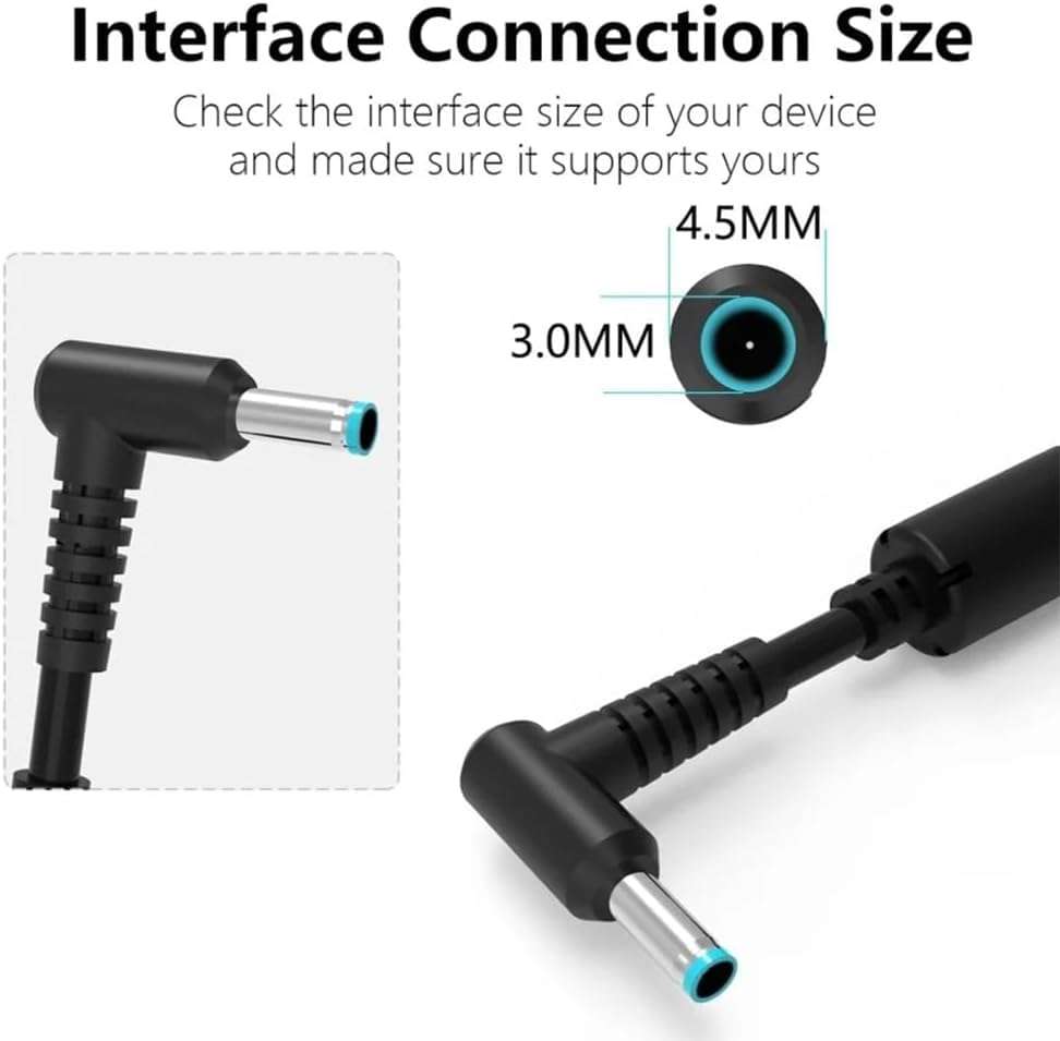 200W Laptop Charger Compatible with HP Victus Gaming 15 16 Omen Gaming 15 17 Pavilion 15 17 TPN-DA10 L00818-850 Victus 15 16 15l i7 13700 RTX 4050 3050 4060 2050 Laptop Power Supply Cord AC Adapter 3