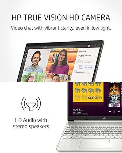 HP Newest 15.6" FHD Business Home Laptop, Intel i5-1135G7(Beats Intel i7-1065G7), 16GB DDR4 RAM, 512GB PCIE SSD, Thin and Lightweight, Fast Charge, Bundle with Woov HDMI, Windows 10 Home, Silver 4