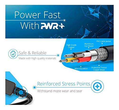 Pwr 6 Ft Mickey Mouse Plug Ac Power Supply Cord AC Adapter Laptop Notebook Computer Charger Cable: IEC-60320 IEC320 C5 to NEMA 5-15P 2