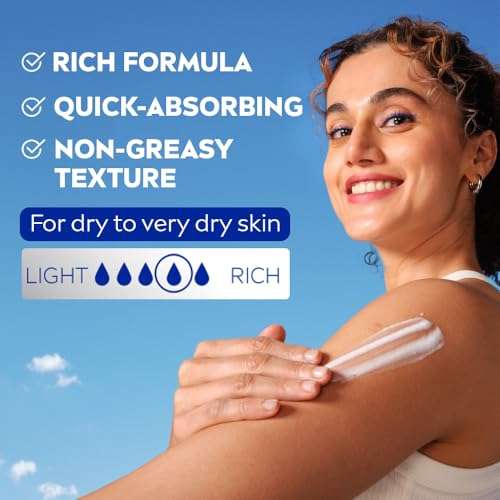 NIVEA Cocoa Nourish 400ml Body Lotion with Deep Moisture Serum| 72 H Moisturization | With Cocoa Butter & Coconut Oil | Non Greasy & Healthy Looking Skin |For Very Dry Skin 4