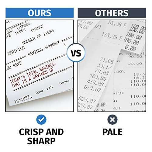 GORILLA SUPPLY (12) Compatible Ink Ribbon for POS Receipt Printers Star RC700BR SP 700 SP700 SP712 SP717 SP742 SP747, Sealed Individual Pack, Black/Red, 12-Packs (Black/Red) 3