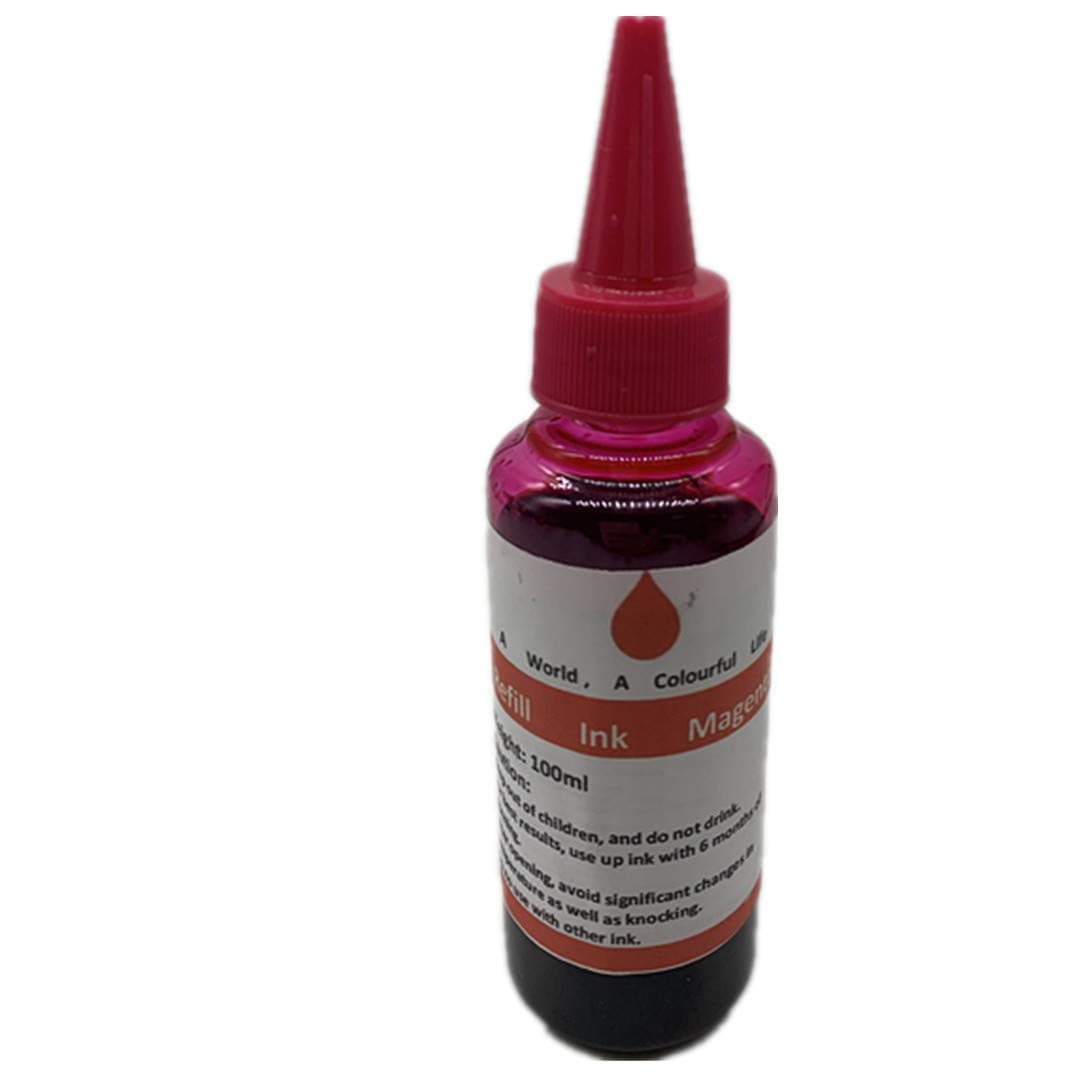 N+A 100Ml / Bottle Dye Printer Ink Refill kit for HP Ink Cartridges 952 950 951 932 933 60 61 952 902 901 62 63 21 22 920 940 934 935 564 711 970 971 94 95 96 56 57 650 901 65 67 66 (4 Color) 5