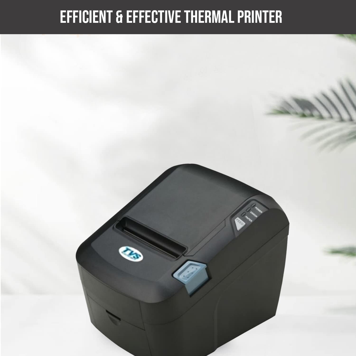 TVS ELECTRONICS Star Mini Thermal Printer 3200 USB Connectivity Standard 200mm/s High-Speed Prints Compatible with Multiple Types of Devices 3