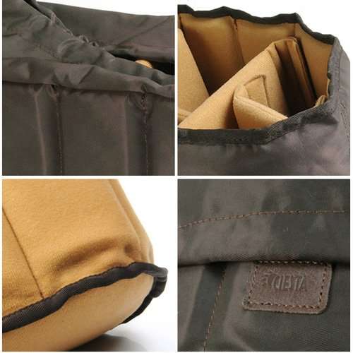 Ciesta Flexible Cushion Partition-M Lens DSRL SLR Camera Insert Padded Bag 3