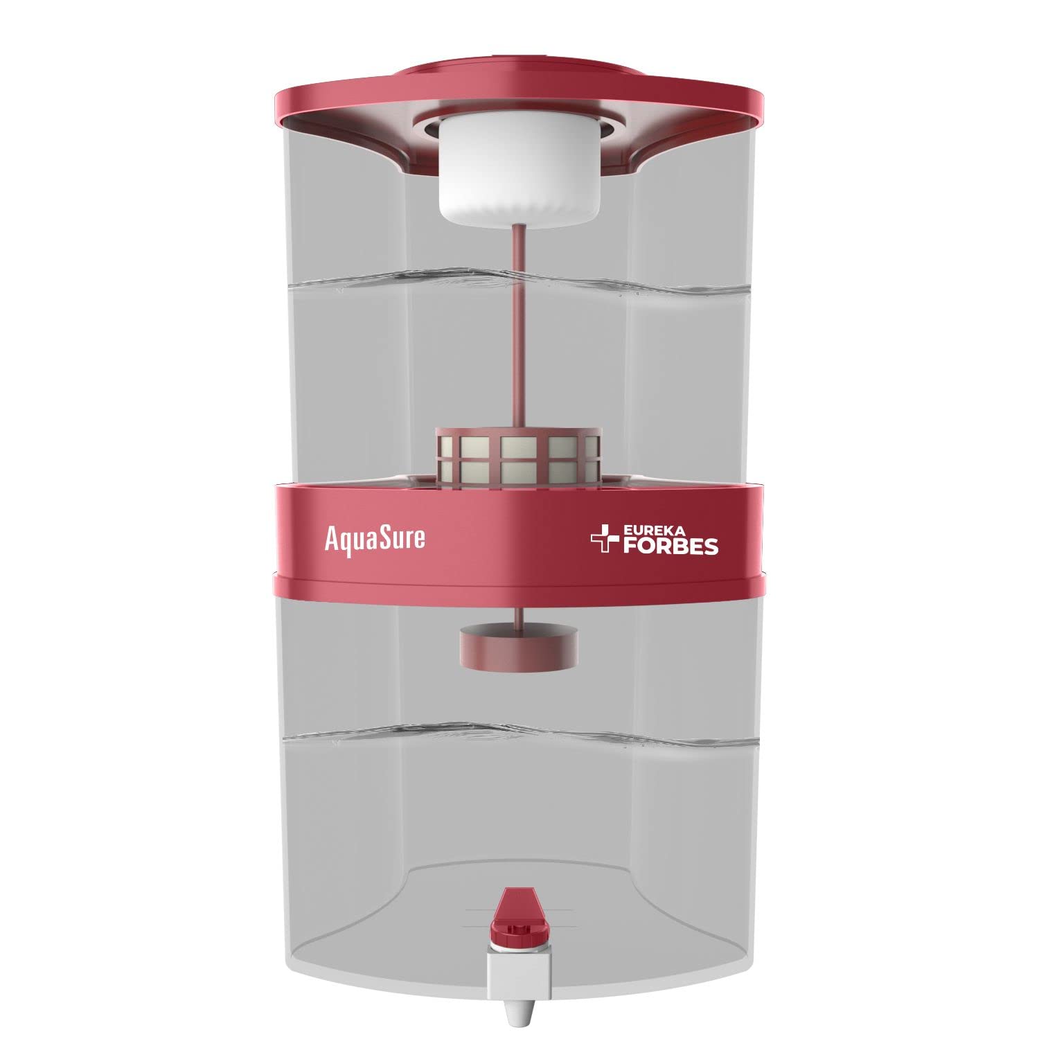 Eureka Forbes Aquasure from Aquaguard Cherish 21 Litres Cherry Water Purifier
