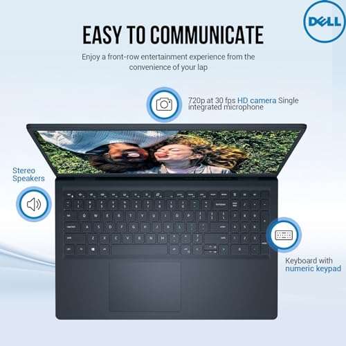 Dell Inspiron 15 3000 Laptop Computer, FHD 15.6 Laptop with Microsoft Office Included Lifetime, Intel 6-Core i3 Laptop PC Notebook, 24GB RAM 1TB SSD Windows 11, 10-Key Number Pad|WiFi 6|USB-C|Webcam 6